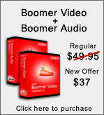 Boomer Video + Boomer Audio for $37